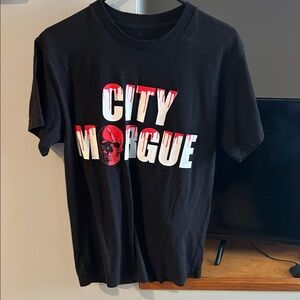 Valentina Black and Red Graphic Tee